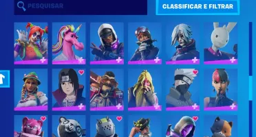 CONTA FORTNITE + 100 SKINS