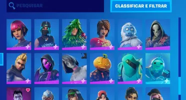 CONTA FORTNITE + 100 SKINS