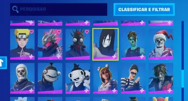 CONTA FORTNITE + 100 SKINS