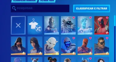 CONTA FORTNITE + 100 SKINS