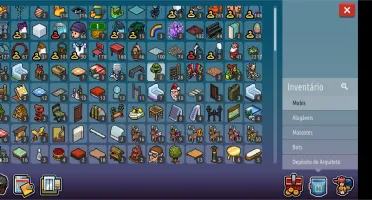 Habbo, email próprio. Vários mobis e emblemas