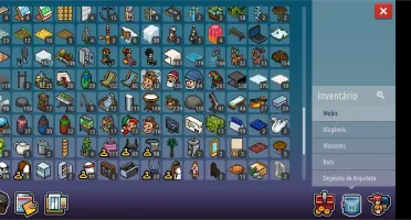 Habbo, email próprio. Vários mobis e emblemas