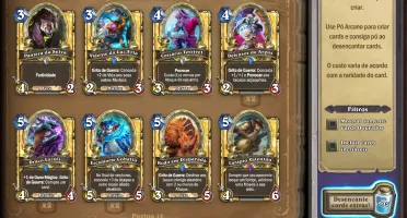 Conta no Hearthstone - Quase todas as cartas, 77 Lendárias!