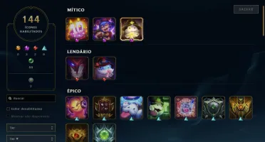 Conta Lol Rara, Skin Vitoriosa Antiga