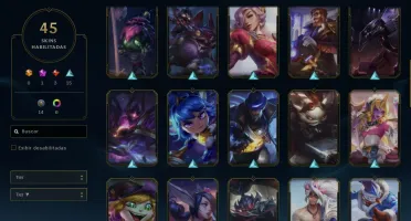 Conta Lol Rara, Skin Vitoriosa Antiga