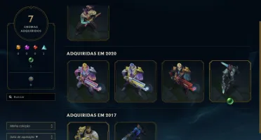 Conta Lol Rara, Skin Vitoriosa Antiga