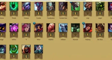 CONTA LOL 114HEROES/36SKINS/2PAG RUNA/34ICONES/