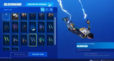 Conta fortnite com 36 skins, várias danças, picaretas, etc