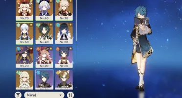 Ar35. Kazuha, klee, ayaka, xiao, yelan e mais