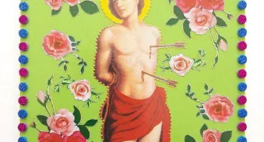 Quadrinho de Azulejo "São Sebastião"