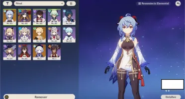 Genshin Impact - Ganyu - Qiqi - Mona - AR25