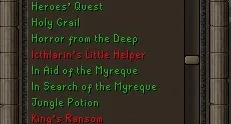 Conta OSRS 1287 Total Level - 146 Quest Points