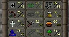 Conta OSRS 1287 Total Level - 146 Quest Points