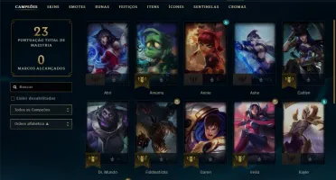 SMURF PLATINA 4 (OTIMO MMR) 4 SKINS 25 CHAMPS LEVEL 35