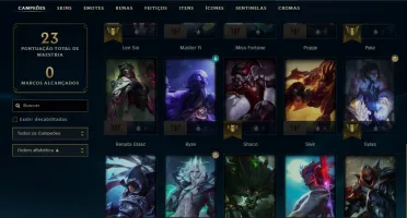 SMURF PLATINA 4 (OTIMO MMR) 4 SKINS 25 CHAMPS LEVEL 35