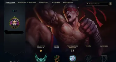 SMURF PLATINA 4 (OTIMO MMR) 4 SKINS 25 CHAMPS LEVEL 35