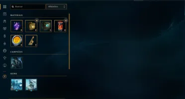 SMURF PLATINA 4 (OTIMO MMR) 4 SKINS 25 CHAMPS LEVEL 35
