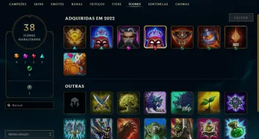 vendo Continha smurf ex gold nivel 32 super barato