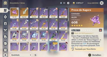 🔥 GENSHIN IMPACT ACCOUNT - AR 55 (WITH FURINA/NEUVILLETTE)