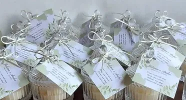 Vela Aromática Bomboniere Personalizada Casamento