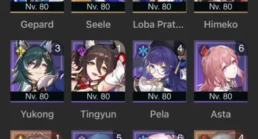 Conta Genshin+Honkai star