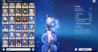 Conta Genshin+Honkai star