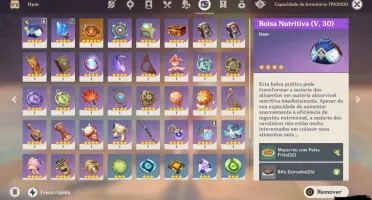 Conta Genshin+Honkai star