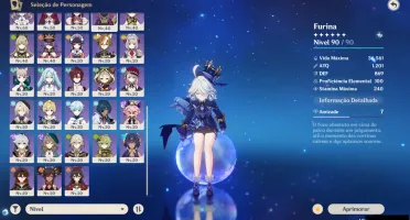 Conta Genshin+Honkai star