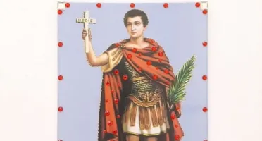 Quadrinho Azulejo Santo Expedito