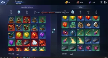 Mir4 / Lancer / lv 74 / 93.5k /2 escama 1 chifre heroico