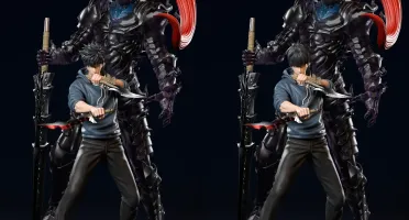 Sung Jin Woo and Igris solo leveling 3d stl