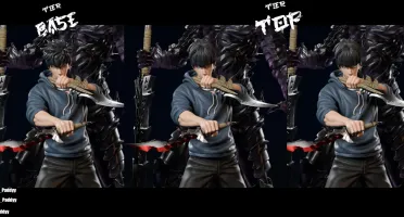 Sung Jin Woo and Igris solo leveling 3d stl