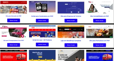 Área de membros com +60 Scripts Premium