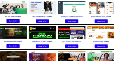 Área de membros com +60 Scripts Premium