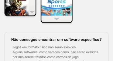 3 contas Nintendo, somando 16 jogos no total