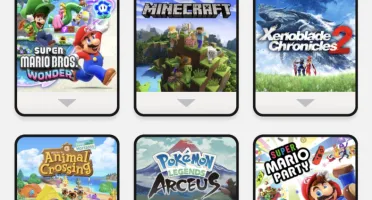 3 contas Nintendo, somando 16 jogos no total