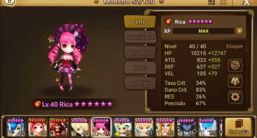 Conta SW Asima e Rica