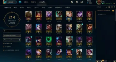 Conta league of legends