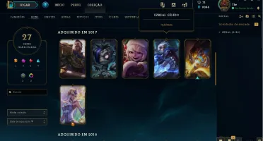 Conta league of legends