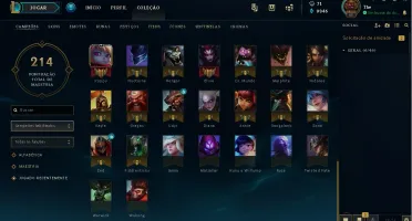 Conta league of legends