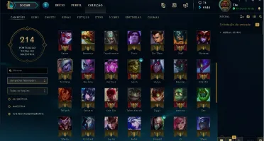 Conta league of legends