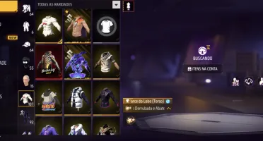 Conta Free Fire Prime 7 Muito Rara e gemada