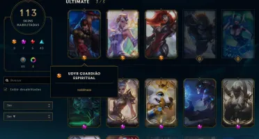 Conta League of Legends Com 7 Skins Míticas/Prestígio!