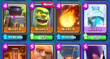 CLASH ROYALE- Conta nível 10, MTS cartas LENDARIAS, ARENA 12