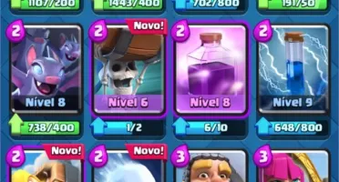 CLASH ROYALE- Conta nível 10, MTS cartas LENDARIAS, ARENA 12