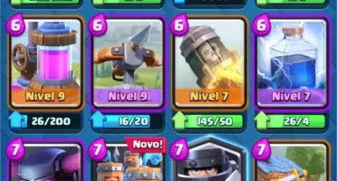 CLASH ROYALE- Conta nível 10, MTS cartas LENDARIAS, ARENA 12