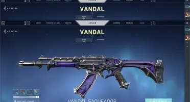 CONTA VALORANT MUITAS SKINS