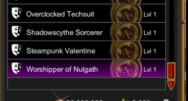 Contas aqw lvl 100 com rares leia a descrição