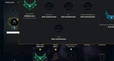 Esmeralda 1 com 55 Champs e 6 Skins