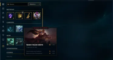Conta Diamante 4 com 40 Champs e 8 Skins + 4 Fragmentos